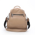 Korean new trendy fashion allmatch soft leather personalized casual shoulder backpackpicture15
