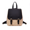 Korean fashion new trendy color shoulder bag personalized shoulder woven backpackpicture14