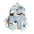 largecapacity backpack junior high college school bag Korean high school students light and casualpicture32