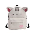 Japanese and Korean Style Canvas Backpack Womens Campus Minimalist Cute Cat Small Backpack Fashion Casual Travel Student Schoolbagpicture39
