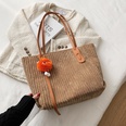 Fashion corduroy large capacity handbag new oneshoulder underarm bag wholesalepicture25