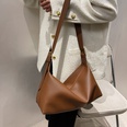 Simple Soft Pu Bag 2021 Winter New Fashionable Stylish Shoulder Crossbody Ladys Bags French Vintage Bagpicture21