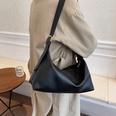 Simple Soft Pu Bag 2021 Winter New Fashionable Stylish Shoulder Crossbody Ladys Bags French Vintage Bagpicture22