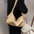 Simple Soft Pu Bag 2021 Winter New Fashionable Stylish Shoulder Crossbody Ladys Bags French Vintage Bagpicture24