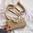 Velvet Bag Pearl Hand Chain Bag Womens Dull Polish Bag Ins2021 Winter New Textured Shoulder Messenger Bagpicture23