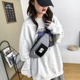 Simple Korean Style Small Shoulder Bag 2021 New Fall Winter Fashion Student Stitching Shoulder Bag Womens Chest Bag Ins Waist Bagpicture16