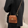 Western style chain bag 2021 new winter rhombus one shoulder small square bag wholesalepicture15