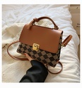 autumn and winter 2021 new fashion checkerboard single shoulder messenger bag wholesalepicture15