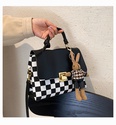 autumn and winter 2021 new fashion checkerboard single shoulder messenger bag wholesalepicture17