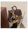 autumn and winter 2021 new fashion checkerboard single shoulder messenger bag wholesalepicture19