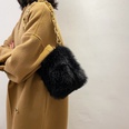 Korean plush solid color cute bag 2021 autumn and winter chain one shoulder underarm bagpicture15