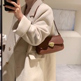 Korean retro shoulder bag 2021 new fashion hit color underarm bag autumn messenger bagpicture15