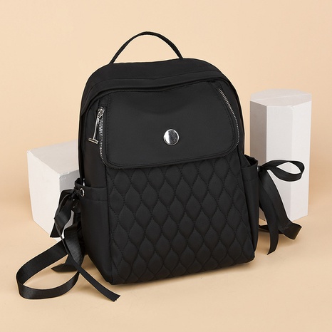 Korean new fashion backpack casual simple large-capacity light travel handbag bag's discount tags