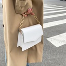 simple candy color folds thick chain square Western fashion oneshoulder messenger bagpicture9