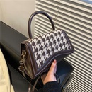 Korean Style Plaid Printed Western Style Leopard Print Personality Underarm Bag 2021 New Fashion Autumn and Winter Shoulder Crossbody Small Square Bagpicture9