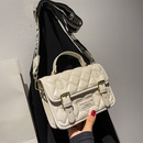 HighGrade Small Bag for Women Autumn and Winter 2021 New Fashion Wide Strap Crossbody Bag Popular Rhombus Portable Small Square Bagpicture10