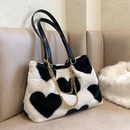Autumn and Winter Plush Bag Womens Large Capacity 2021 New Fashion Shoulder Bag Texture Chain Furry Commuter Totepicture9