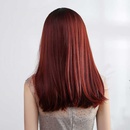 2021 perruque femme cheveux longs et raides avec frange perruque en fibre chimique femmepicture8