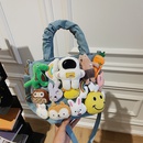 Denim Cartoon Bag 2021 New Trendy Toy Crossbody Bag Cute Princess Doll Handbag Canvas Bagpicture11
