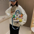 Denim Cartoon Bag 2021 New Trendy Toy Crossbody Bag Cute Princess Doll Handbag Canvas Bagpicture12