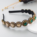 retro colorful ornate gemstone decoration headband wholesalepicture13