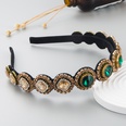 retro colorful ornate gemstone decoration headband wholesalepicture18