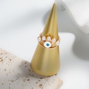 retro pearl inlaid eye alloy ring wholesalepicture14