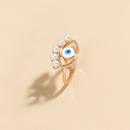 retro pearl inlaid eye alloy ring wholesalepicture15