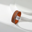 Bohemian singlelayer hollow chain ethnic rhinestone minimalist handwoven magnetic braceletpicture9