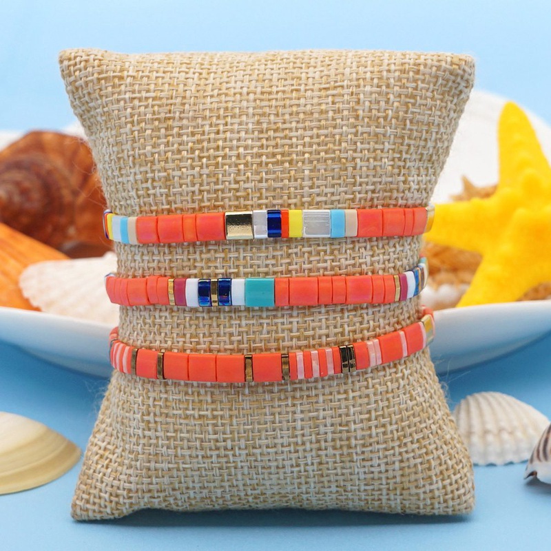 design personality tila bead bracelet colorpreserving gold bead suit jewelry