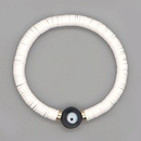 personality niche design TILA glass rice bead black and white demon eye set small braceletpicture6