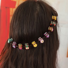 Candy Color Girls Mini Claw Clip Sweet Princess Broken Hair Bangs Clip Student Small Size Side Clip Hair Accessories