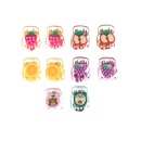 Candy Color Girls Mini Claw Clip Sweet Princess Broken Hair Bangs Clip Student Small Size Side Clip Hair Accessoriespicture11