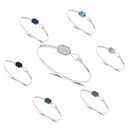 new product imitation natural stone diamond cluster adjustable bracelet wholesalepicture7
