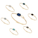 new product imitation natural stone diamond cluster adjustable bracelet wholesalepicture8