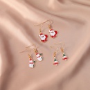 European and American new fashion Christmas dripping Santa Claus earrings jewelry wholesalepicture9