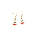 European and American new fashion Christmas dripping Santa Claus earrings jewelry wholesalepicture10