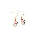 European and American new fashion Christmas dripping Santa Claus earrings jewelry wholesalepicture11