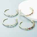 fashion diamond Cshaped earrings simple fashion earringspicture7