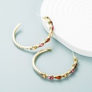 fashion diamond Cshaped earrings simple fashion earringspicture8