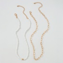 European and American stacking and mixing rice beads simple heat doublelayer trendy necklacepicture10