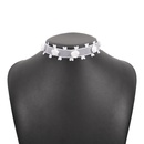 crossborder simple singlelayer creative necklace sand material resin elegant necklacepicture11