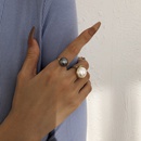 crossborder retro simple jewelry French romantic pearl ring personality ringpicture10