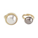 crossborder retro simple jewelry French romantic pearl ring personality ringpicture12