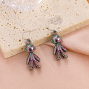 hiphop astronaut earrings personality cute threedimensional geometric earringspicture8