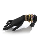 ethnic cross round bead set bracelet female soft clay colorful braided beaded braceletpicture11