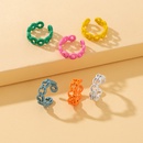 crossborder creative hollow smiley fashion simple stitching smiley open ringpicture7