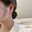 Korean version of star chain earrings diamondstudded zircon tassel chain earringspicture10