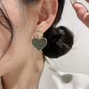 Korean Heart Autumn and Winter Earrings 2021 New Trendy Earringspicture7