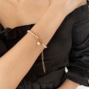 Korean New Fashion Sweet Simple DoubleLayer Pearl Bracelet Combination Ins Style Mori Style Trendy AllMatch Jewelry Womenpicture9
